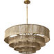 Lumina LED Natural Jute Chandelier Ceiling Light